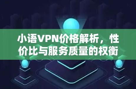 小语VPN价格解析，性价比与服务质量的权衡